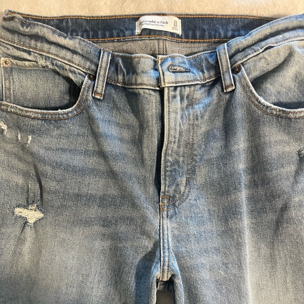 Abercrombie & fitch the boyfriend mid rise